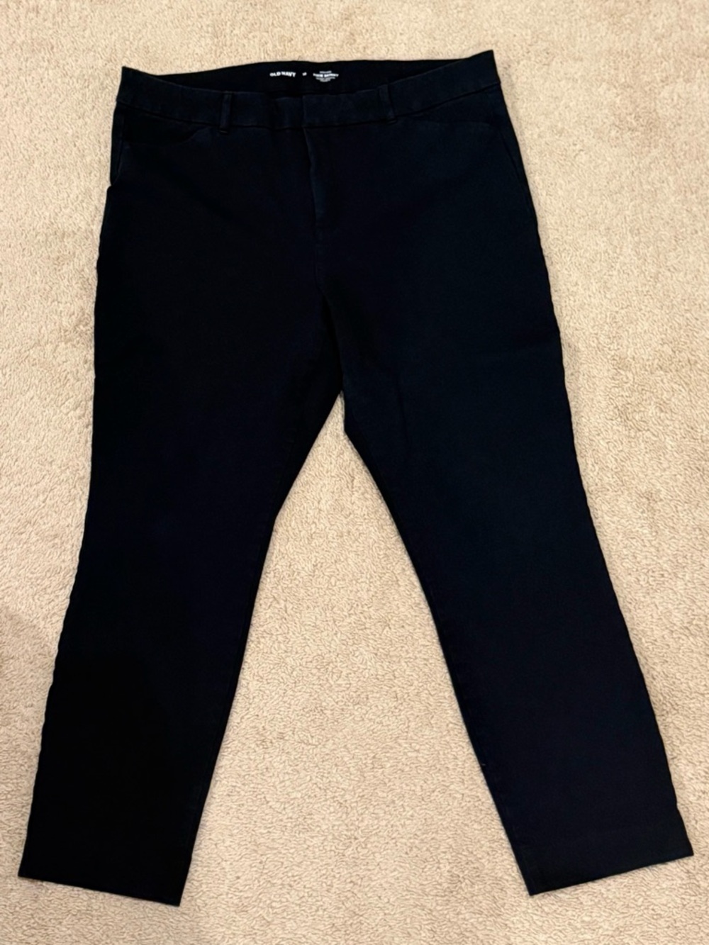 Old Navy Black High Rise Pixie Skinny
